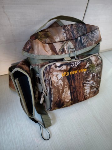 Brand: KLTH NEW VIEW<br>Binocular Harness Chest Pack with Detachable Rangefinder Pouch