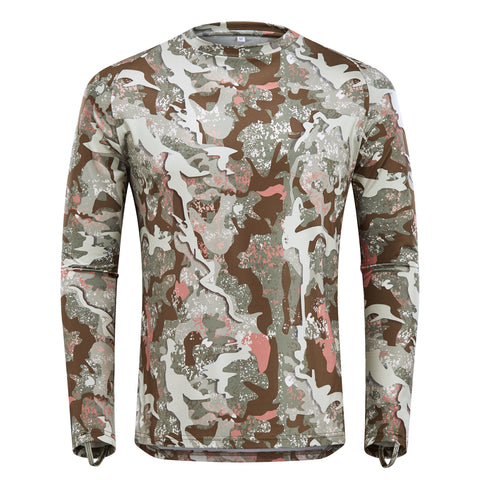 Himantic Hunting Long Sleeve T-Shirt, Lightweight Hunting Shirts for Men