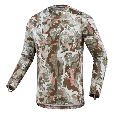 Himantic Hunting Long Sleeve T-Shirt, Lightweight Hunting Shirts for Men