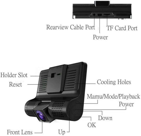 Digitalboy 1080P 170°Wide Angle,4