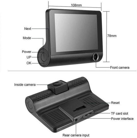 Digitalboy 1080P 170°Wide Angle,4